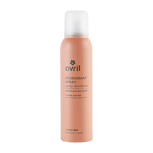 Déodorant spray certifié bio