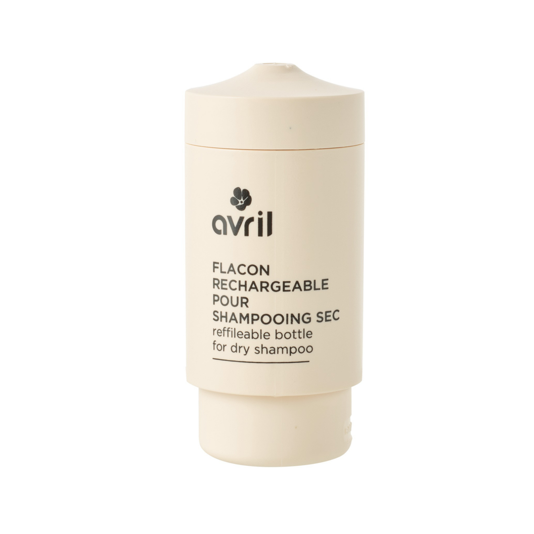 Flacon pour shampooing sec en poudre
