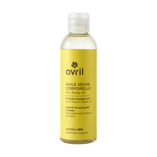 Huile sèche corporelle certifiée bio