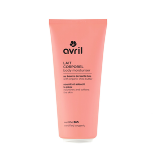Lait corporel au beurre de karité et aloe vera certifié bio