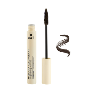 Mascara allongeant marron certifié bio