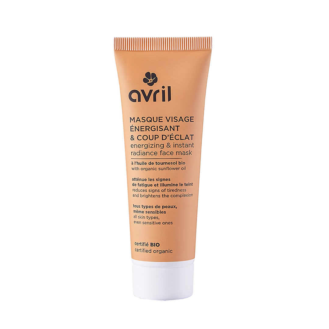 Masque visage énergisant & coup d’éclat