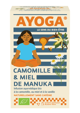Infusion camomille miel de manuka bio x 17