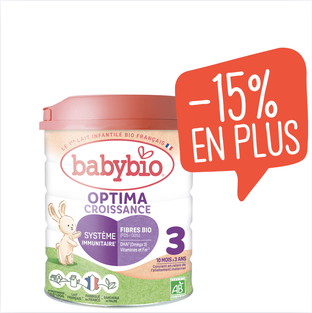Lait de croissance Optima 3 (10-36 mois) bio