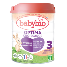 Lait de Croissance Optima 3 (10-36 mois) Bio