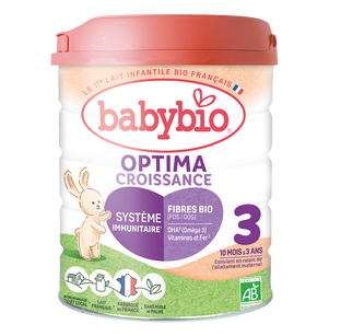 Lait de Croissance Optima 3 (10-36 mois) Bio