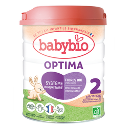 Lait de suite relais Optima 2 (6-12 mois) bio
