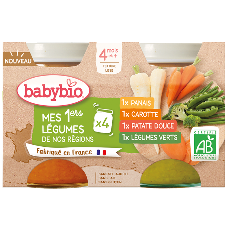 Petits pots et repas bébé bio La Fourche