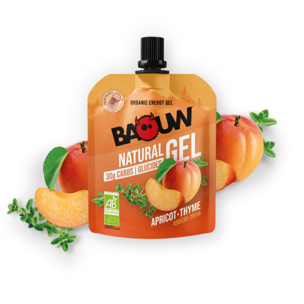 Gel énergétique bio abricot-thym
