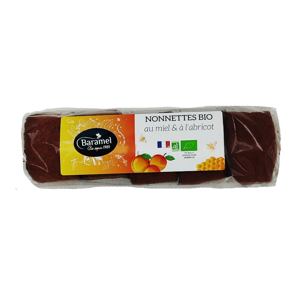 Nonnettes abricots bio rouleau
