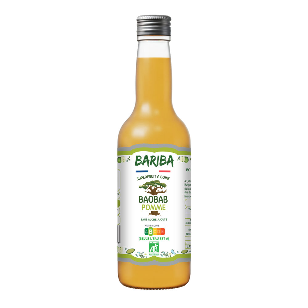 Boisson baobab pomme bio