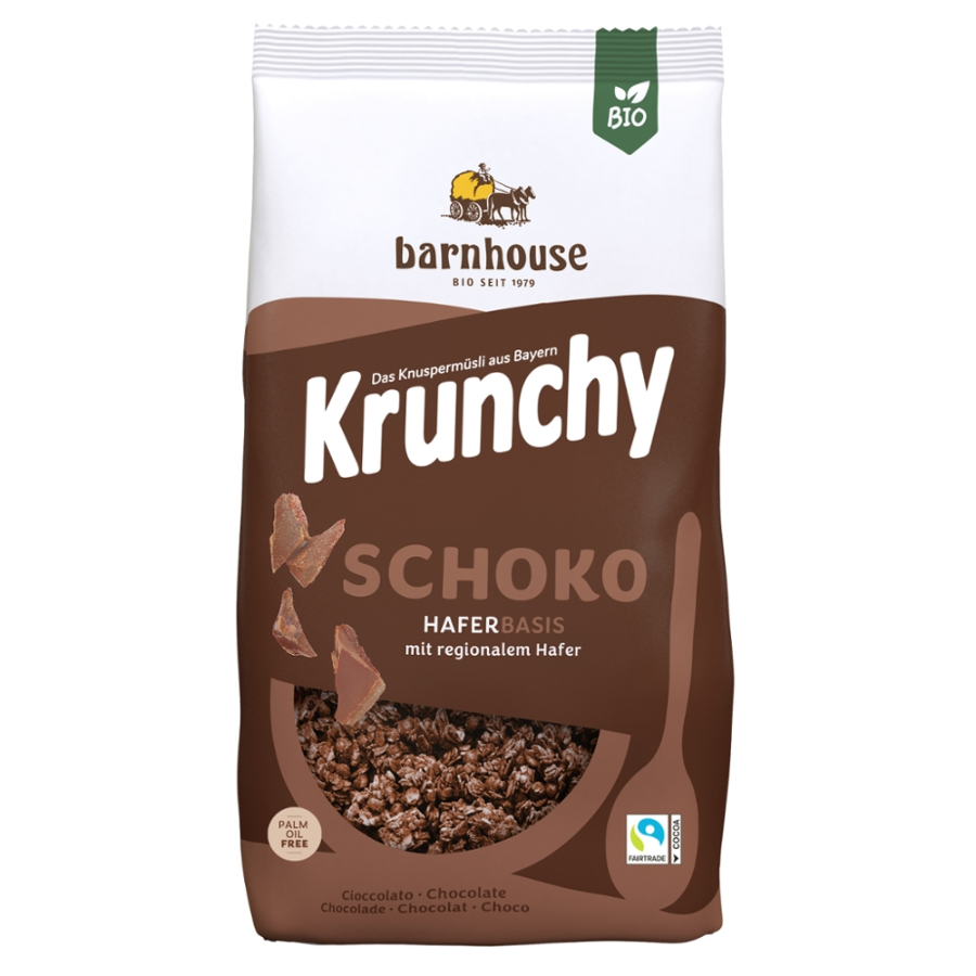 Bio Krunchy Schoko, Vorratsgröße 1kg