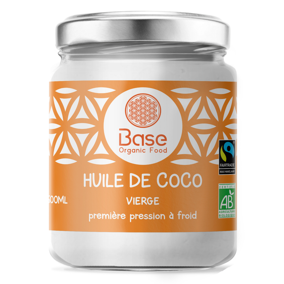 Huile de coco vierge bio et équitable