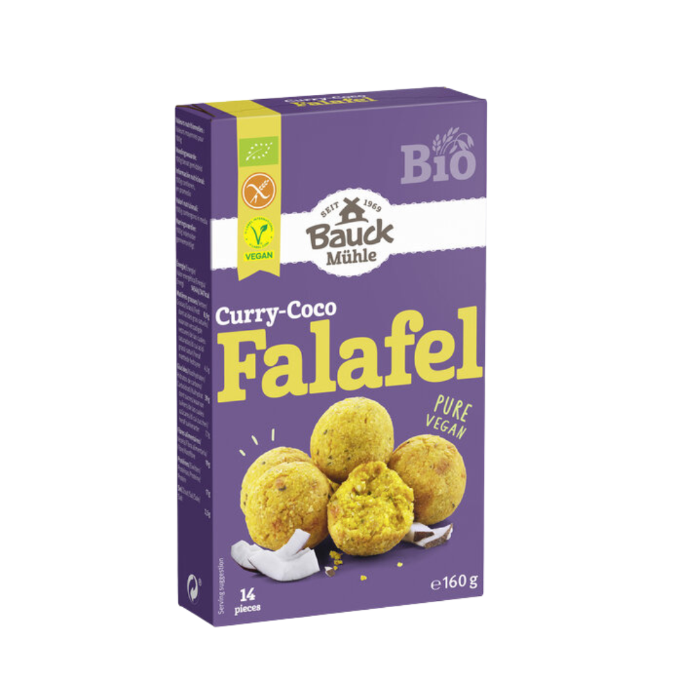 Préparation pour falafel curry coco bio