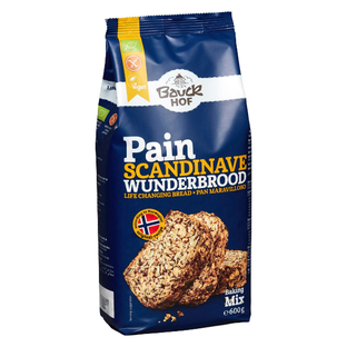 Préparation pour pain scandinave sans gluten bio
