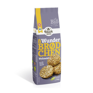 Bio Backmischung Wunderbrødchen Weltmeister, glutenfrei
