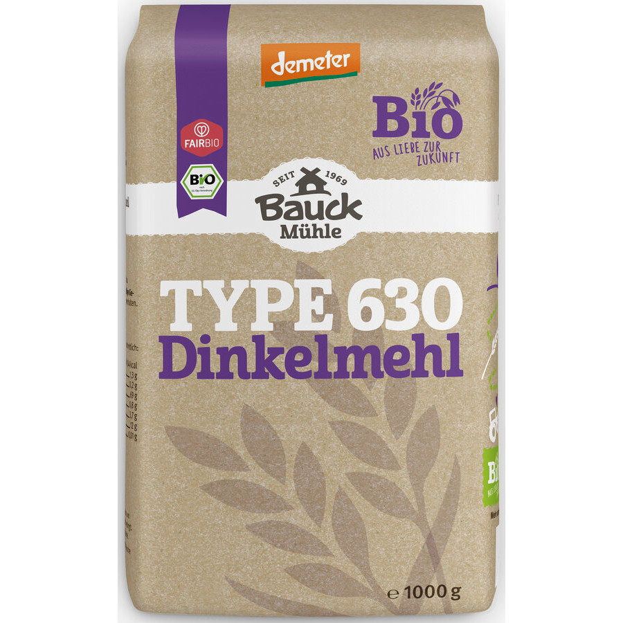 Bio Dinkelmehl Type 630, demeter