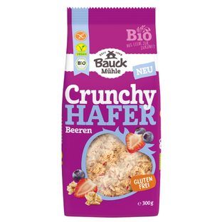 Bio Hafer Crunchy Beeren, glutenfrei