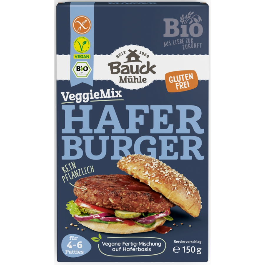 Bio Haferburger Trockenmischung