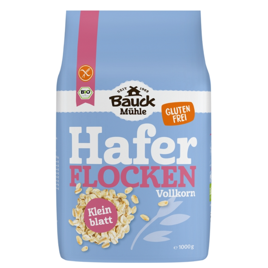 Bio Haferflocken Kleinblatt, Vorratsgröße 1 kg