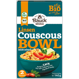 Bio Linsen Couscous Bowl, glutenfrei
