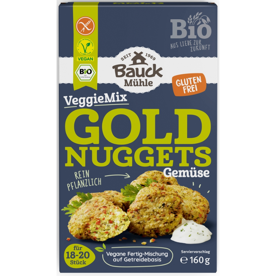 Bio VeggieMix Gold Nuggets Gemüse