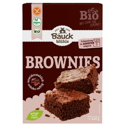 Bio Brownies Backmischung, glutenfrei