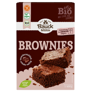 Bio Brownies Backmischung, glutenfrei