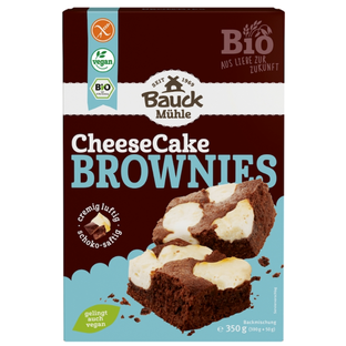 Bio Cheesecake Brownies Backmischung, glutenfrei