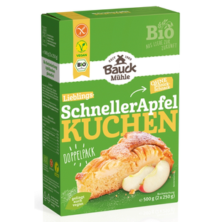Bio Apfelkuchen Backmischung, glutenfrei