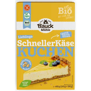 Bio Käsekuchen Backmischung, glutenfrei