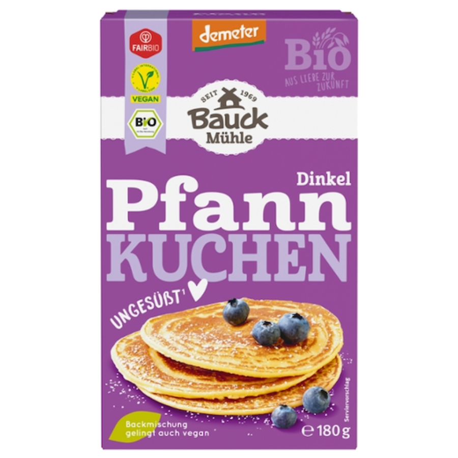 Bio Dinkel-Pfannkuchen Backmischung demeter