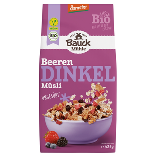Bio Beeren Dinkel Müsli demeter