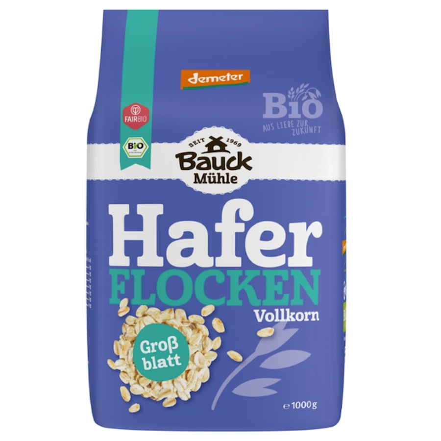 Bio Haferflocken Grossblatt demeter