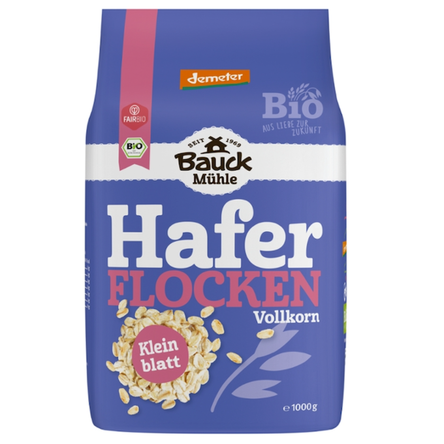 Bio Haferflocken Kleinblatt demeter