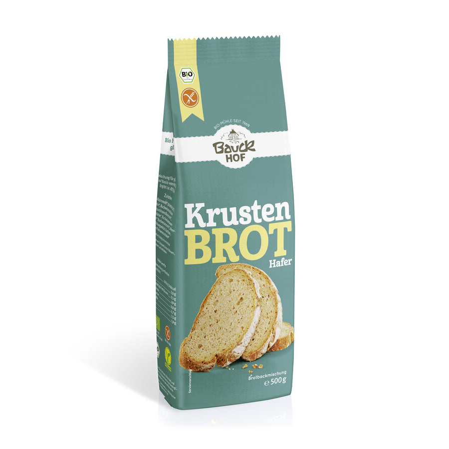 Bio Krustenbrot Backmischung glutenfrei
