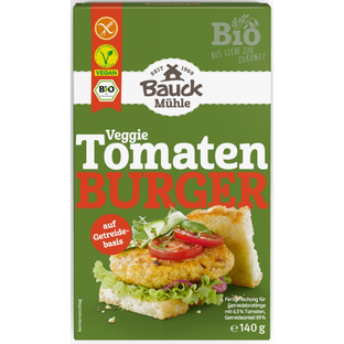 Bio Tomaten-Basilikum-Burger Trockenmischung, glutenfrei