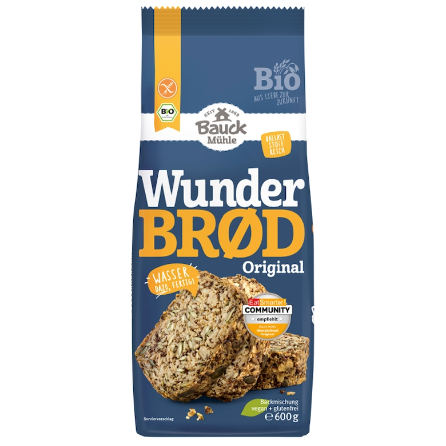 Bio Wunderbrød Backmischung, glutenfrei