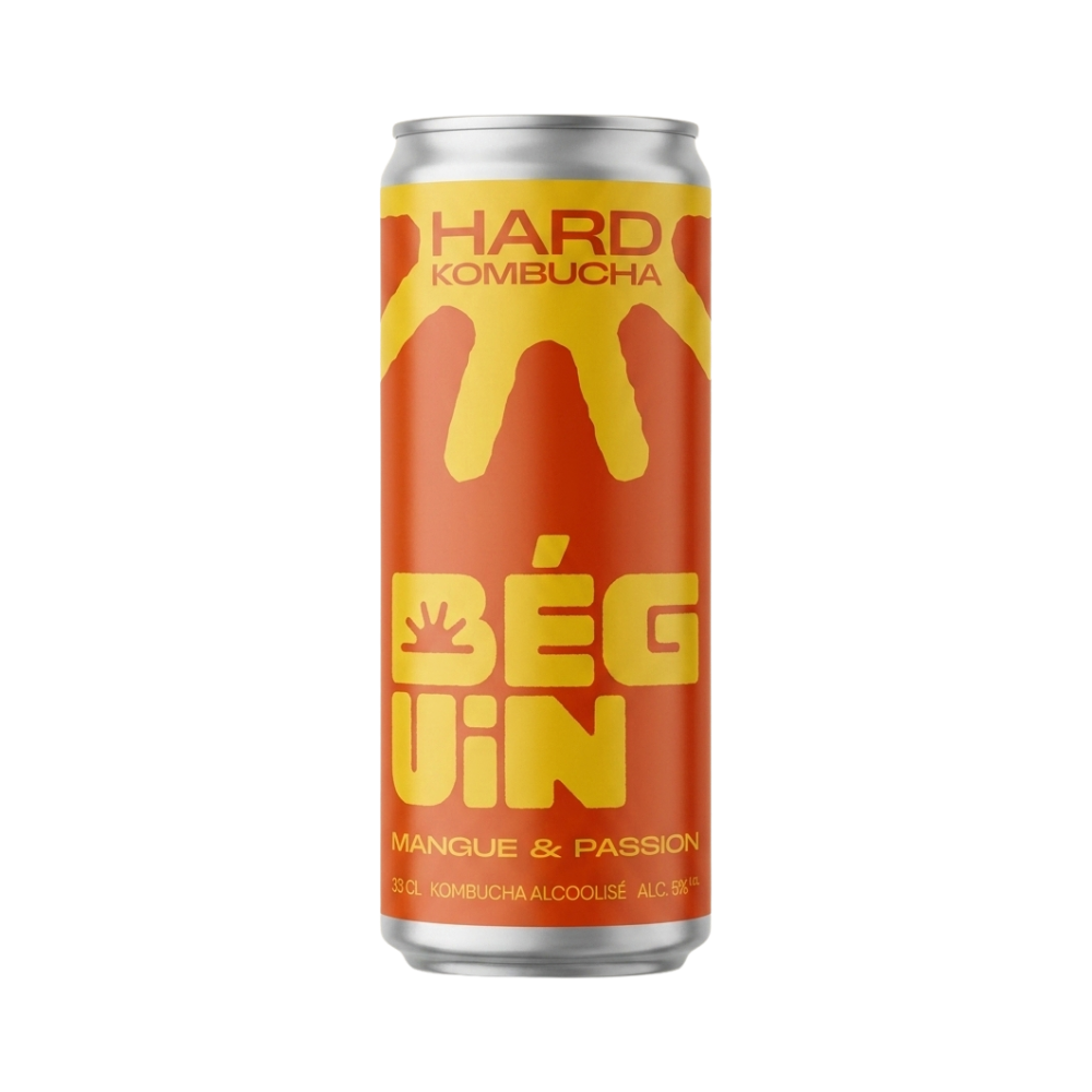 Hard kombucha passion & mangue 5° bio