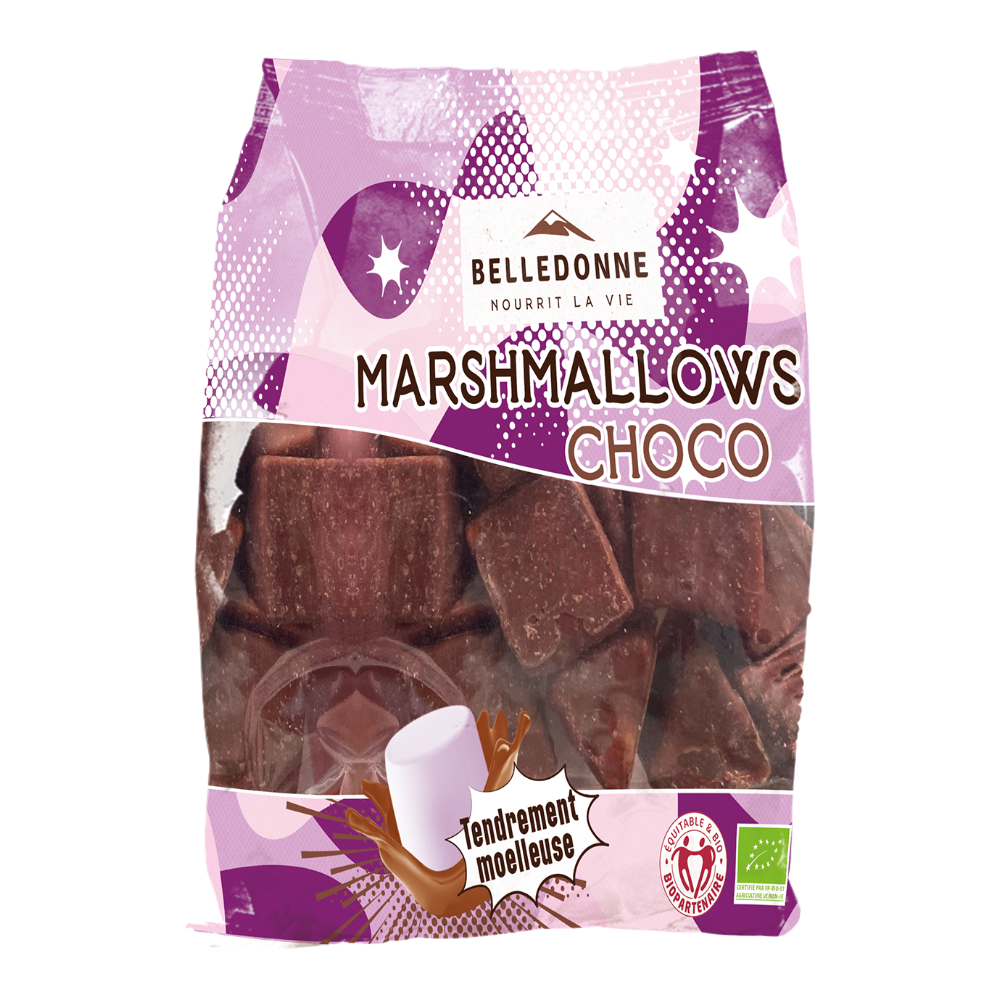 Marshmallows choco bio et équitable