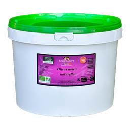Olives noires nature bio