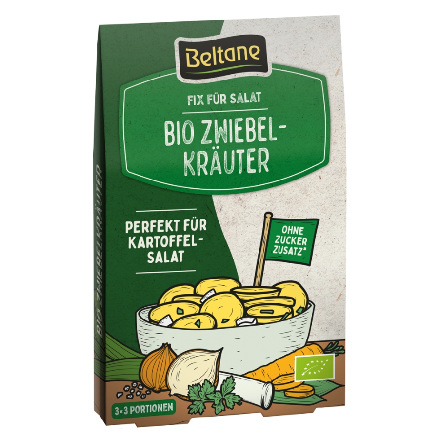Bio Salatdressing Zwiebel-Kräuter