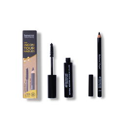 Coffret yeux - mascara noir et crayon noir