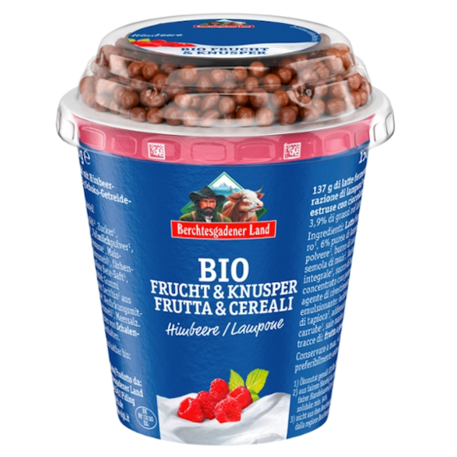 Bio Joghurt Himbeere Frucht & Knusper