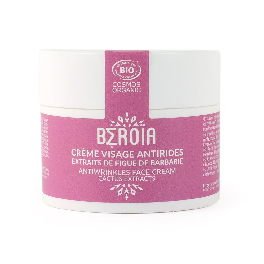 Crème visage anti-âge bio