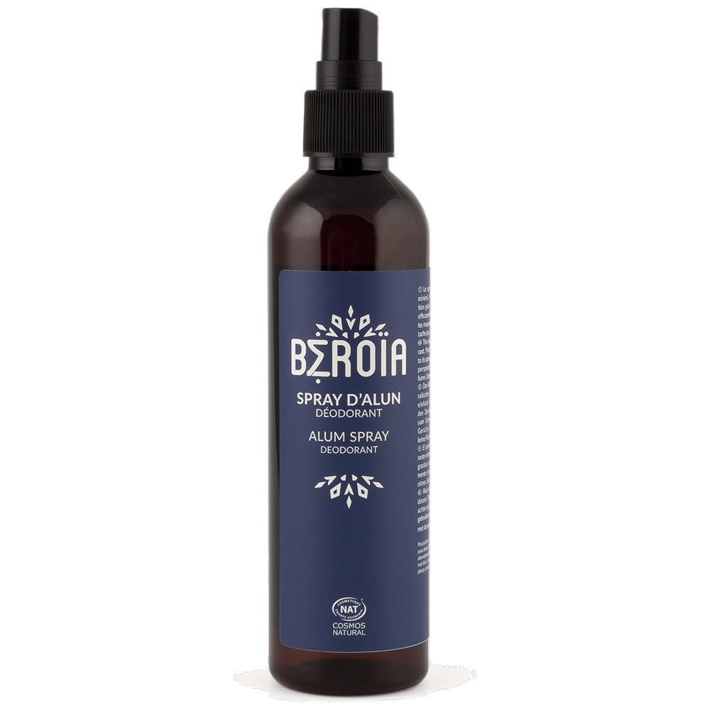 Spray d'alun déodorant naturel