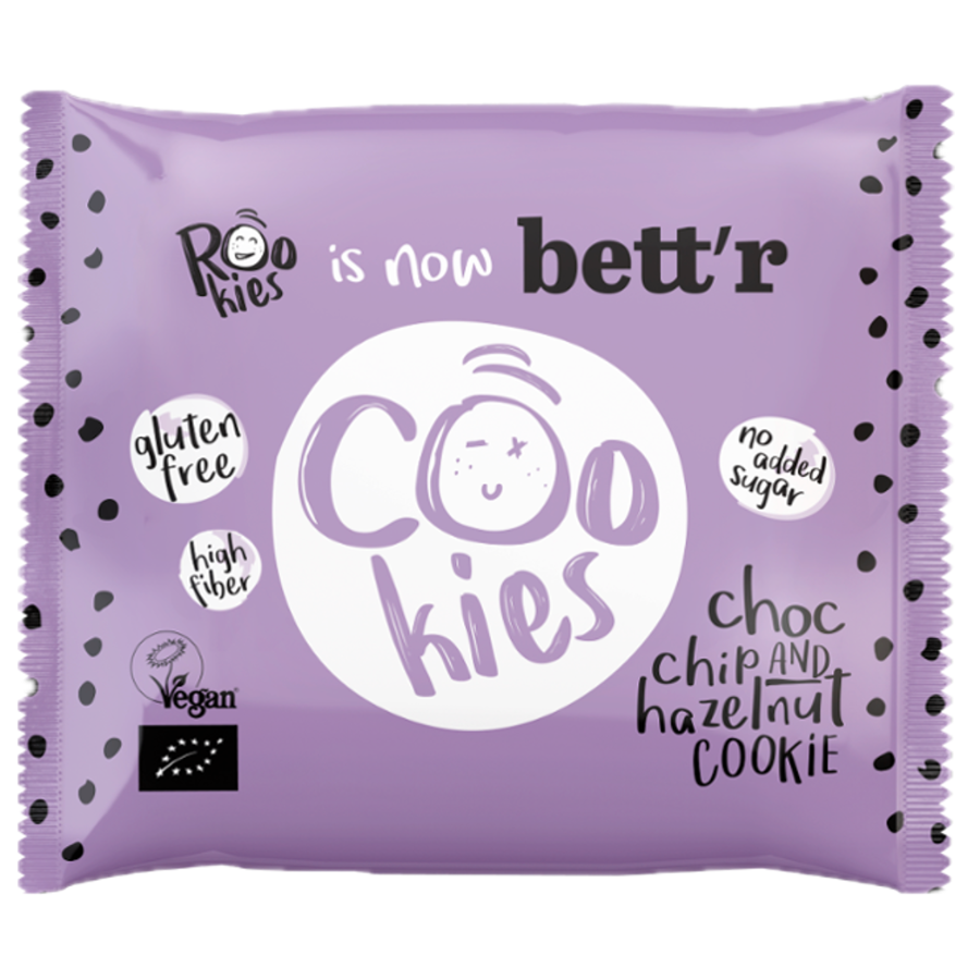 Bio Cookie Schoko & Haselnuss, glutenfrei