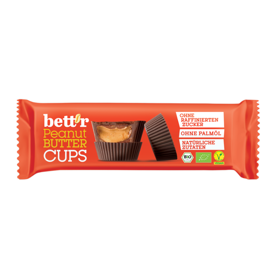 Bio Peanut Butter Cups, vegan