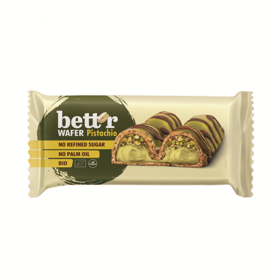 Bio Waffelriegel Pistazie