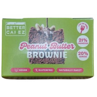 Bio Gemüsekuchen Peanutbutter Brownie